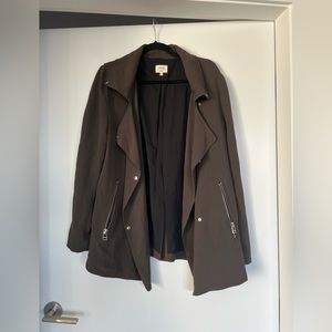 Aritzia // Wilfred Jacket [Dark Olive Green]